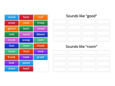 3 SP 6 Double Vowels that Make Different Sounds