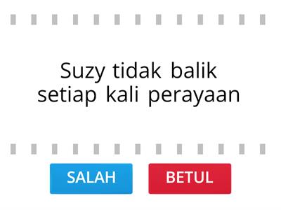 amalan tradisi dalam masyarakat: BETUL ATAU SALAH