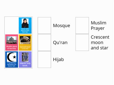 TLC: Can I match Islamic symbols to their definition? tgps