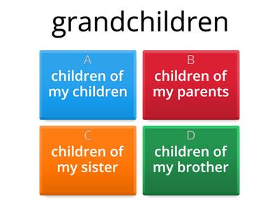 Family Members - Quiz