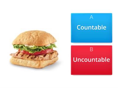  Countable and Uncountable Food