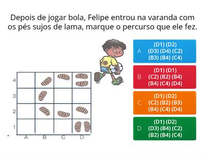  Coordenadas - Malha quadriculada