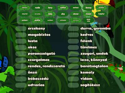6A Personality adjectives