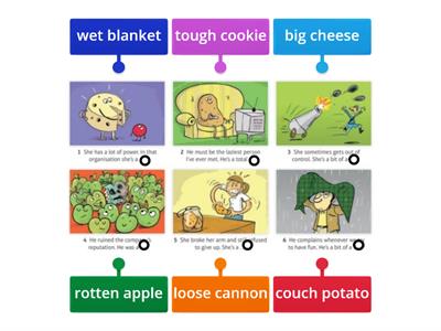 Idioms for people