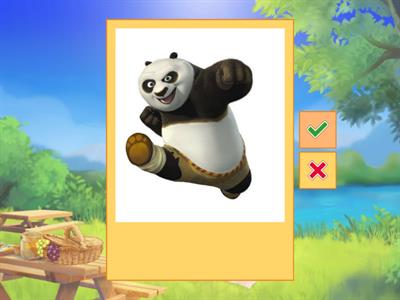 Pronouns Check - Kung Fu Panda Characters 