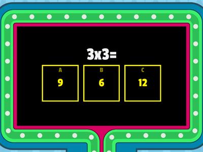 2 & 3 Times Table