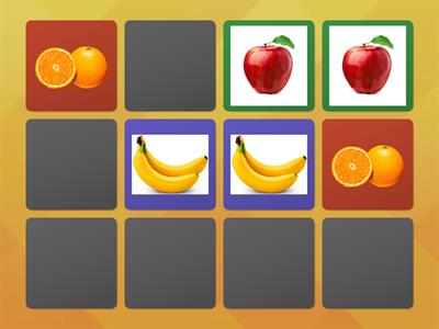 fruit memory game