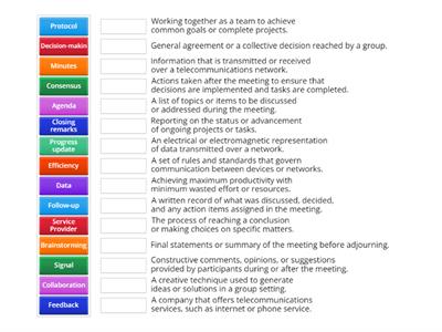 Intro to meetings and telecommunications