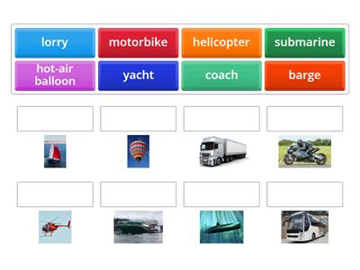 FF6 U4 (Transport) Vocabulary