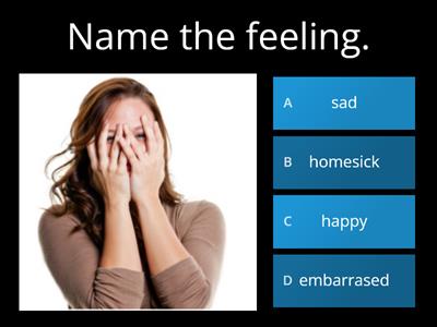 English Test N°2 - 7th Grade (Feelings and Emotions)
