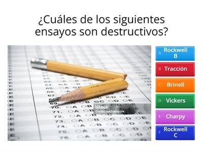 Cuestionario sobre materiales - Juan Jesús Garfia