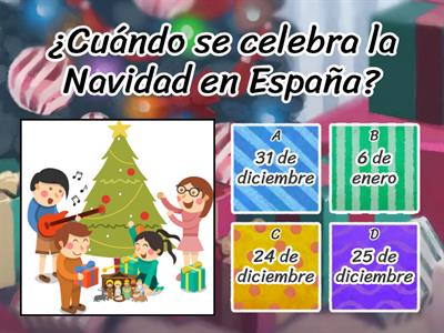 La Navidad en España - Español para extranjeros ELE Nivel A2 
