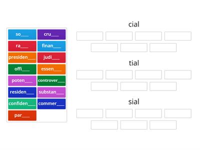 Cial tial Teaching resources