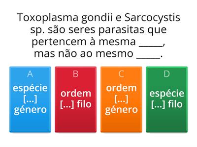 BIOLOGIA 11º ANO - classificação de Whittaker e regras de nomenclatura