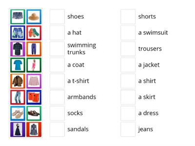 clothes learning stars
