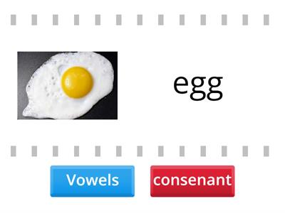 vowels / consenant