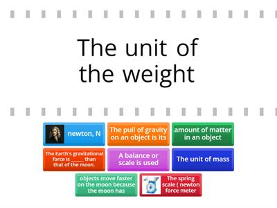 Mass vs weight