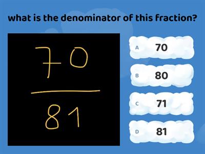 fractions quizz