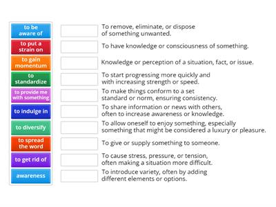 New Food Trends  - Vocabulary 1