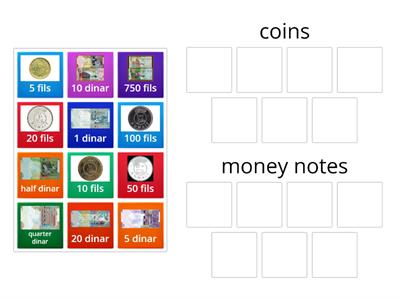 kuwait coins and notes