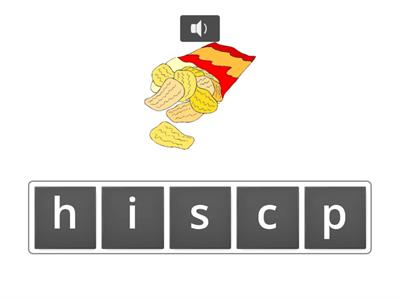Unscramble words with ch, sh, or th