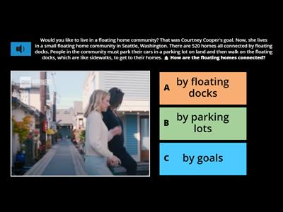Floating Homes (Comprehension)