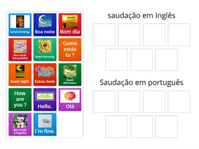 Saudações 