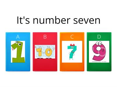 Number from 1-10