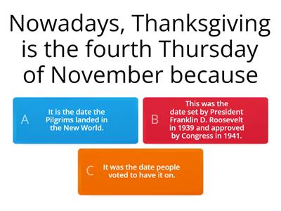 Thanksgiving Quiz 2
