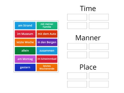 2Y German Time Manner Place