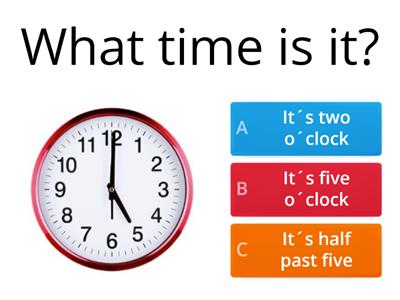  What time is it (2)?