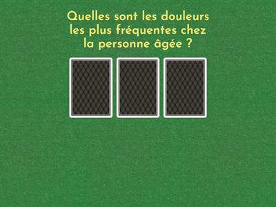 7- Mieux connaître la douleur de la personne âgée 