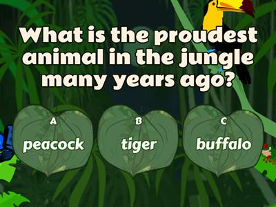 Year 6 (Unit 8: How the Tiger Got Its Stripes) - Listening Quiz (page 72)