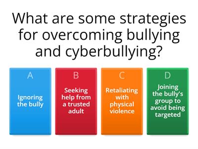 Bullying and cyberbullying