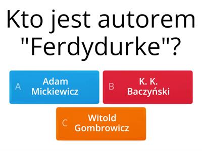 "Ferdydurke"