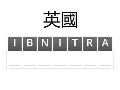 歐洲國家英文串字