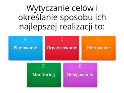 Funkcje zarządzania