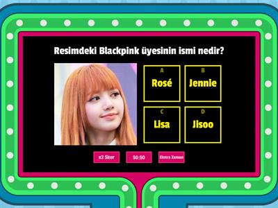 Blackpink üyelerini ne kadar tanıyorsun?