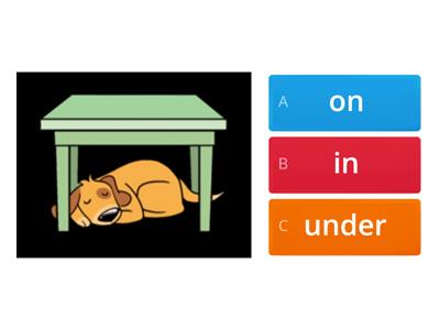  Kid's Box Prepositions of place
