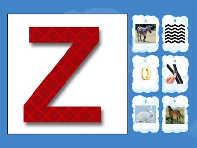 Recognizing letter Zz