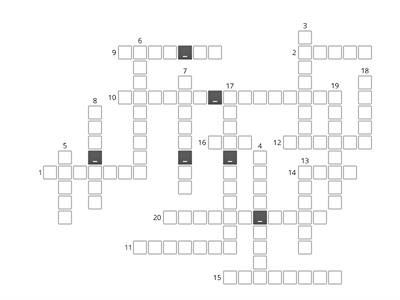 MODULE 5C - crossword