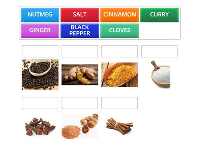 Spices matching activity