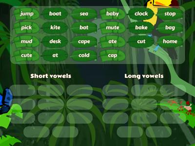 Short vowels & Long vowels