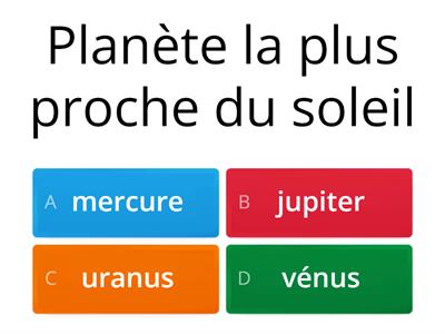 jeu6 / notre système solaire