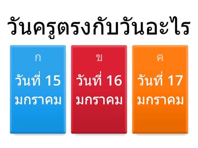 คำถามก่อนเรียน