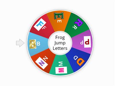 Frog Jump Letters