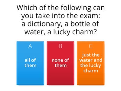 Cambridge B2 First for Schools: how much do you know?