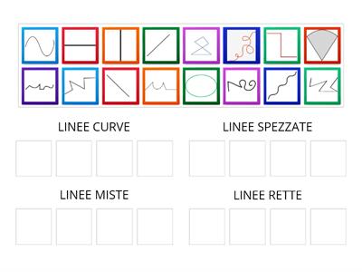  LINEE CURVE/SPEZZATE/MISTE/RETTE