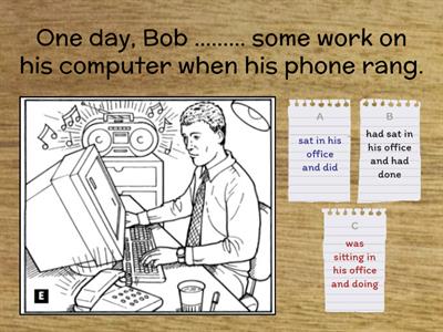 Bob's unlucky day - Storytelling | Past forms
