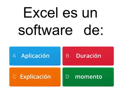 Exposición sobre Excel